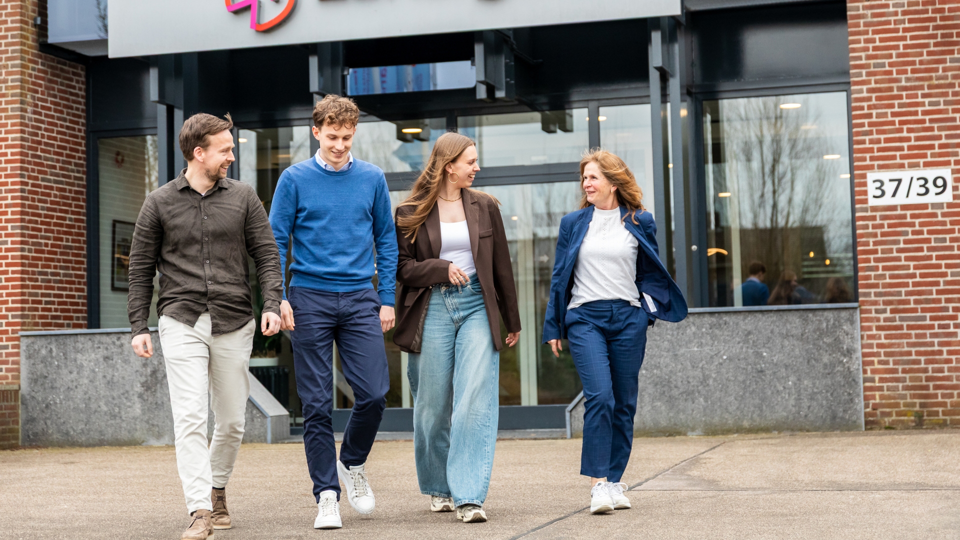 Samen lopen en overleggen bij Lansigt
